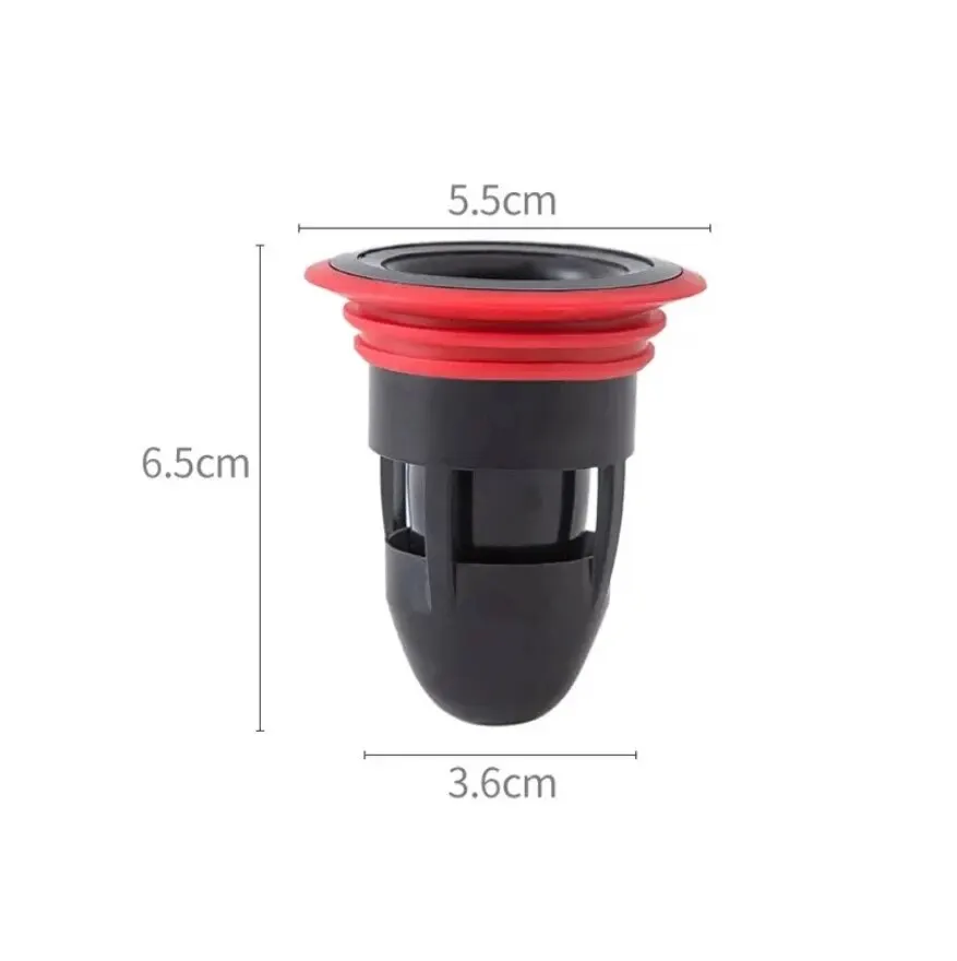 Toilet Afvoerputje Insert Badkamer Anti-geur Siliconen Afvoerputje Insert Riool Insect Filter Afvoerputje Cover