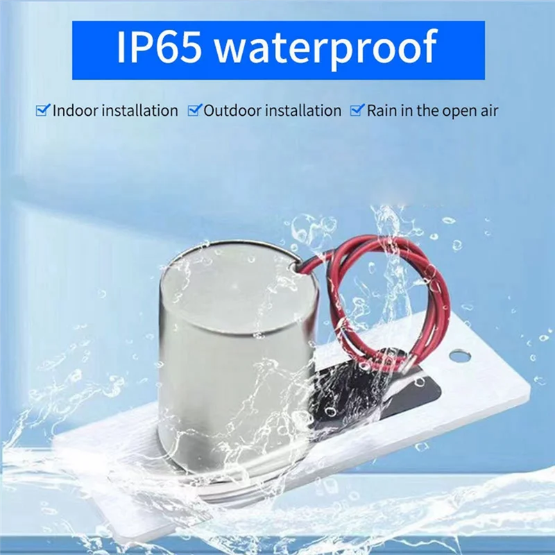 ABKI-Waterproof Electronic Drop Bolt NC Door Lock DC 12V Induction Auto Deadbolt For Enhanced Daily Security