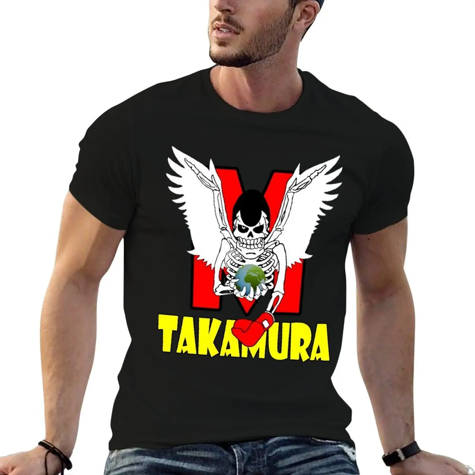 

hajime no fanfic ippo - Takamura T-Shirt t shirts designer man tshirt T-Shirt