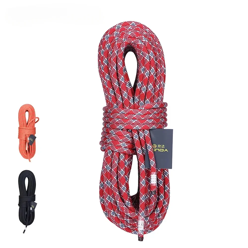 

Диаметр 9 мм/10 мм/11 мм/12 мм, альпинистская веревка, статическая веревка, 5200 фунтов, высокопрочный ремешок, безопасное снаряжение для альпинизма, кемпинга, выживания