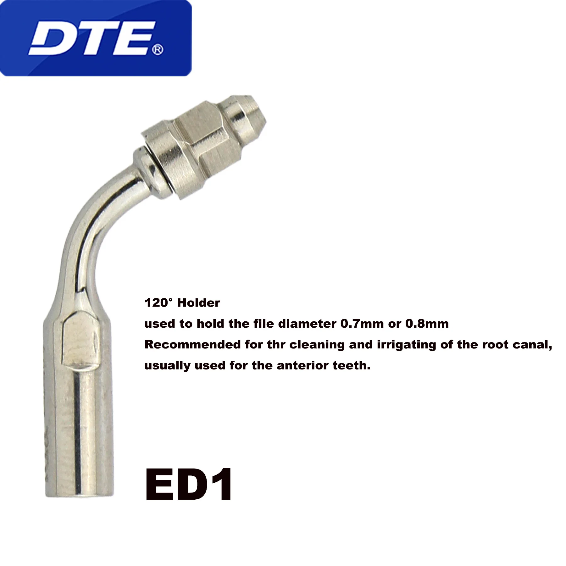 Dental Ultrasonic Scaler Tips With Diamond Coated Root Canal Series Periodontics Endodontics Tip for DTE NSK SATELEC