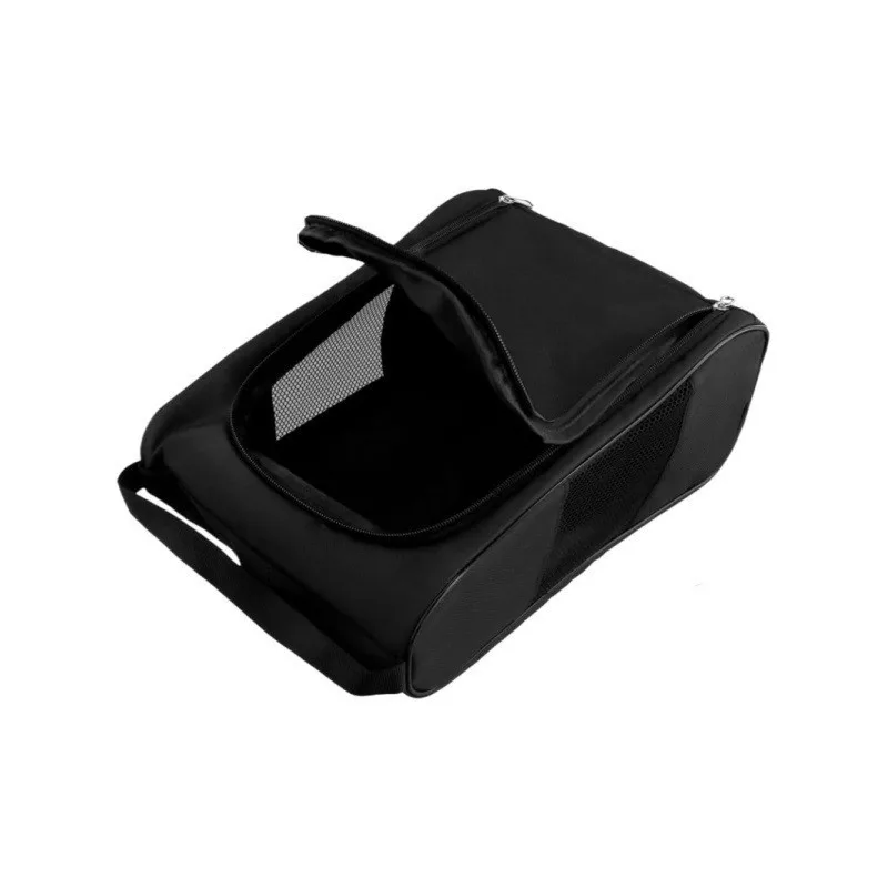 Leichte Tragbare Oxford-Stoff Schuhtasche Atmungsaktive Staubdichte Handtasche für Golf Fußball Tennis Schuhe Aufbewahrungsorganizer – Detail 9