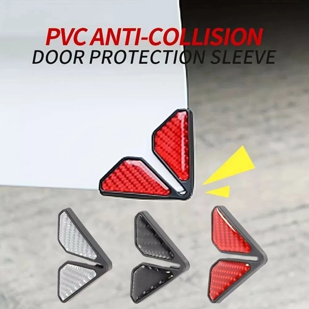 

Universal Car Door Corner Anti-collision Covers Protector Anti-Scratch Stickers Door Protection Cover Auto Exterior Accessories