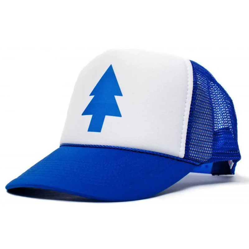 Anime Gravity Falls Dipper Pines The Same Hat Cosplay Character Accessories  Net Cap Baseball Cap Men Shade Hip Hop Cotton Hats