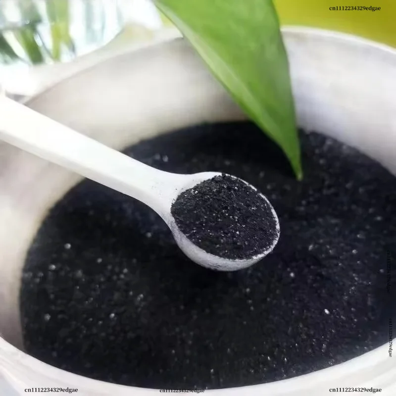 Organic Sodium Humate Humic Acid Powder Trace Elements Fertilizer for Plants, Potted & Hydroponic