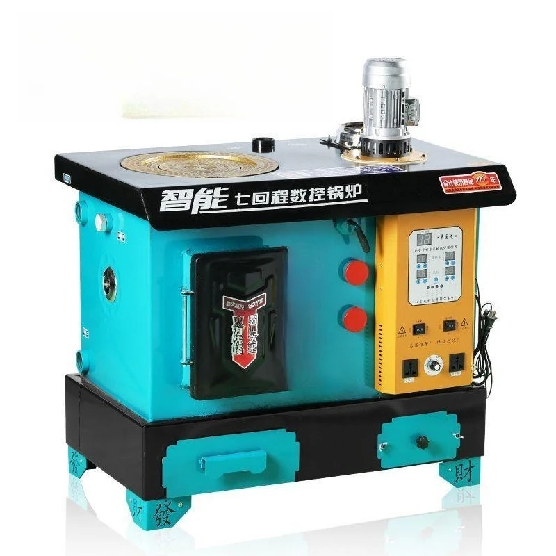 

Новая бытовая отопительная печь с числовым программным управлением для сельских домохозяйств, работающая на вторичном сжигании топлива.