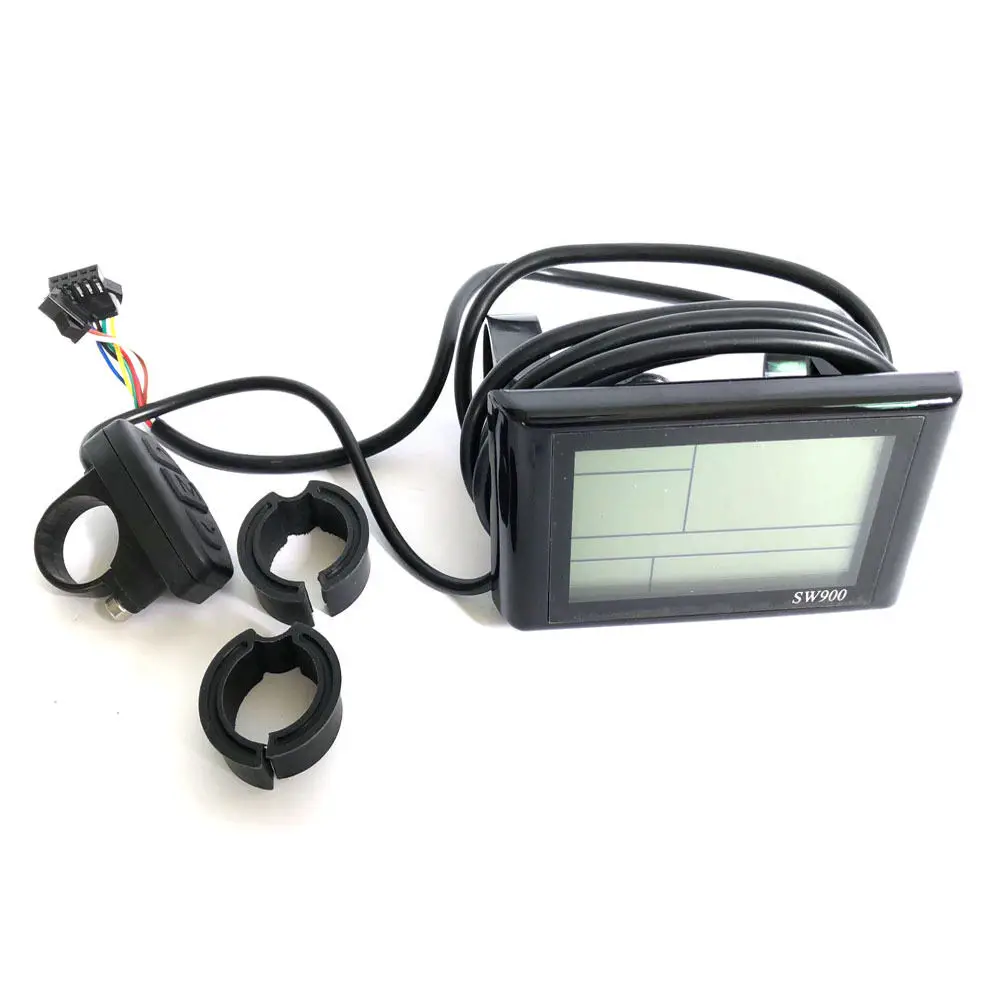 Ebike LCD3 SW900 Dash Meter Electric Bicycle Battery Status Display Panel For Cycling Riding Conversion Hardware