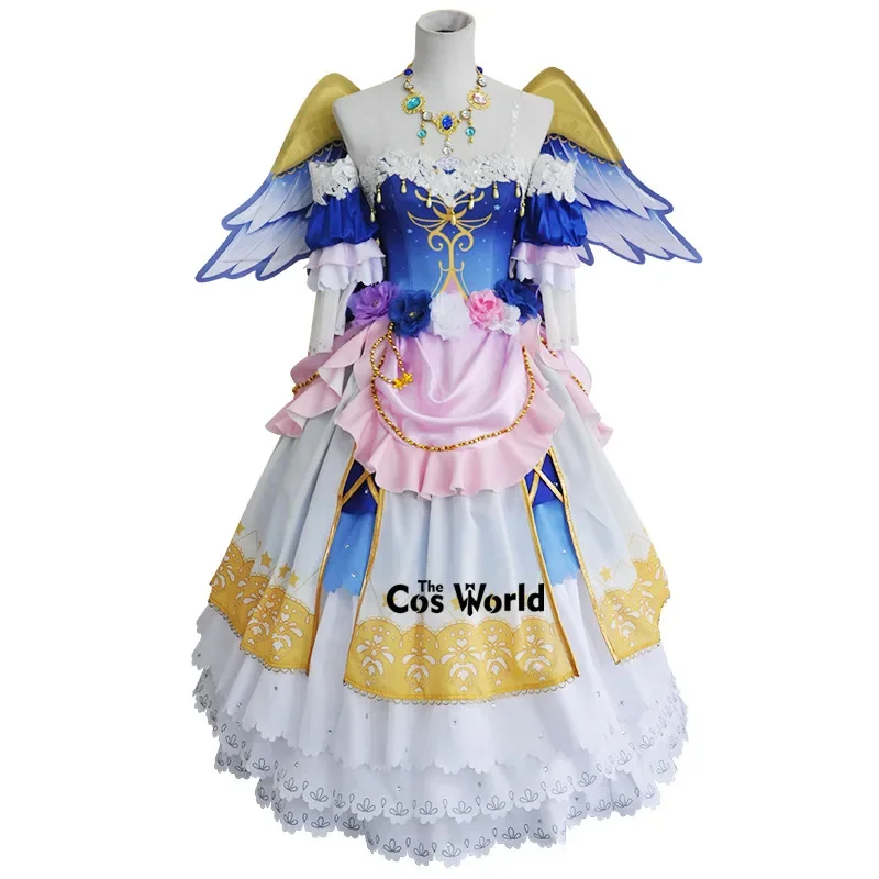 Love Live Sunshine Aqours Ohara Mari Angel Awaken Dress Outfit Anime Customize Cosplay Costumes