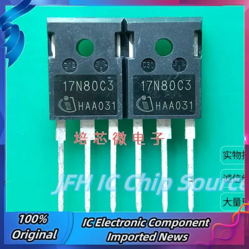 10PCS  SPW17N80C3 17N80C3 TO-24717A800V MOS Best Quality Stock