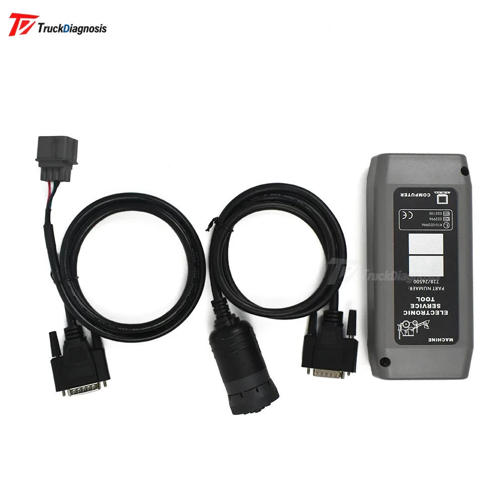 

for JCB Electronic Service tool Interface with 9Pin and 6Pin cable For JCB truck excavator tractor Auto diagnosis tool