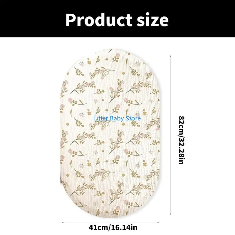 ملاءات سرير قابلة للتنفس N80C لبياضات سرير ناعمة الملمس مصنوعة من الألياف الدقيقة مناسبة لعربة الأطفال