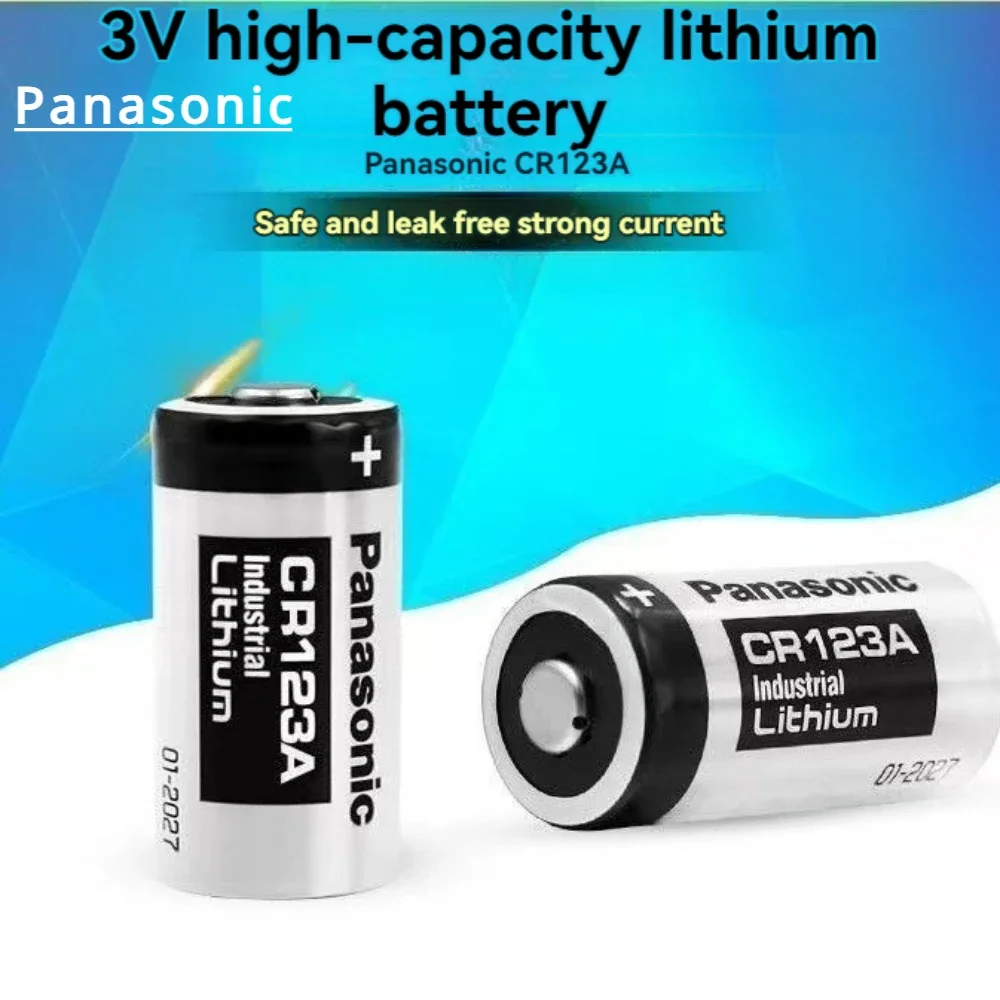 Panasonic CR123A battery water meter smoke alarm 3V lithium battery Arlo camera instrument CR17345, DL123A, EL123 free delivery