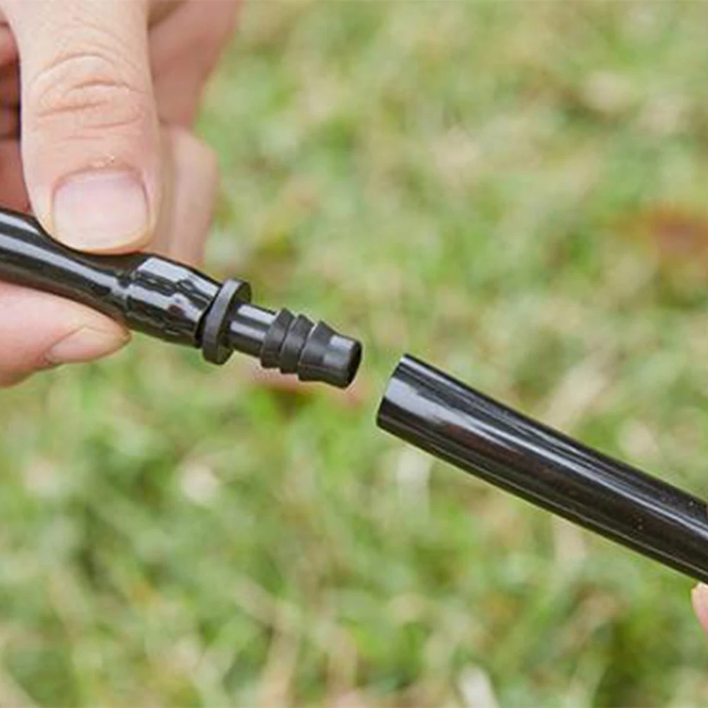 Gardening Projects Length 4.5cm PE Tube Fitting Irrigation Connector For Garden Use Plastic Coupler Water Flow Fitting