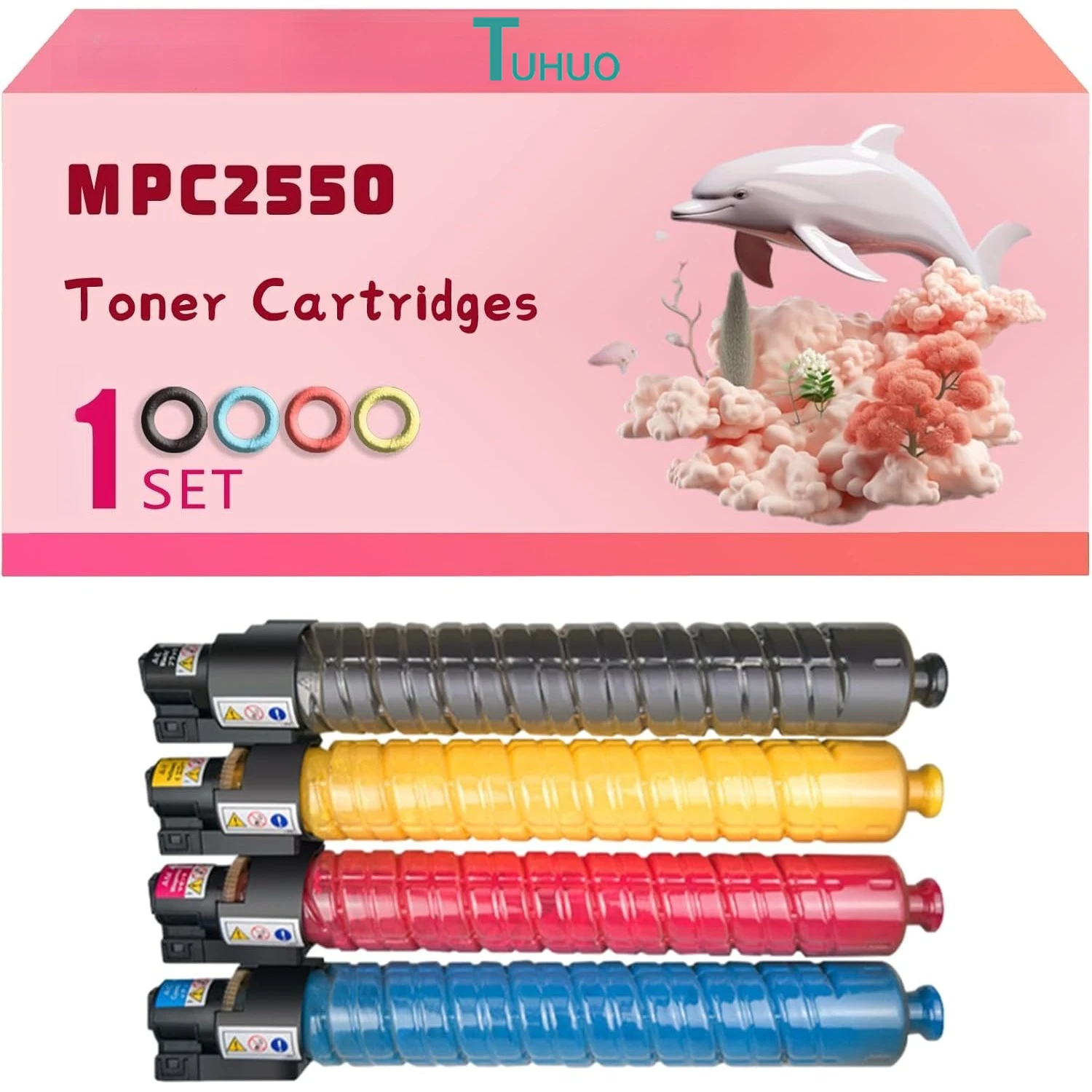 

Картриджи с тонером MP C2550, совместимые с принтерами Ricoh Aficio MPC2030 MPC2050 MPC2051 MPC2550 MPC2551