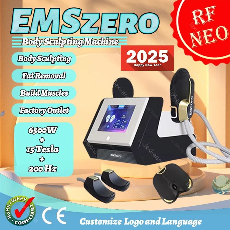 2025 Newest Muscle Sculpt EMSZERO RF 15Tesla Slimming Machine Weight Lose EMS Electro For Muscle Stimulation Butt Build Machine