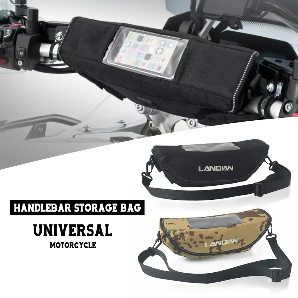 

For BMW S1000r S1000rr S1000xr R1200rt R1250rt R1100rt R1150rt Motorcycle Handlebar Bag Storage Travel Tool Pouch Waterproof