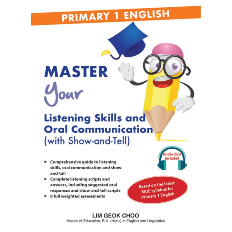 

P1 English Master Your Listening Skills Oral Comm With Show And Tell Lim Geok Choo 9789815033502