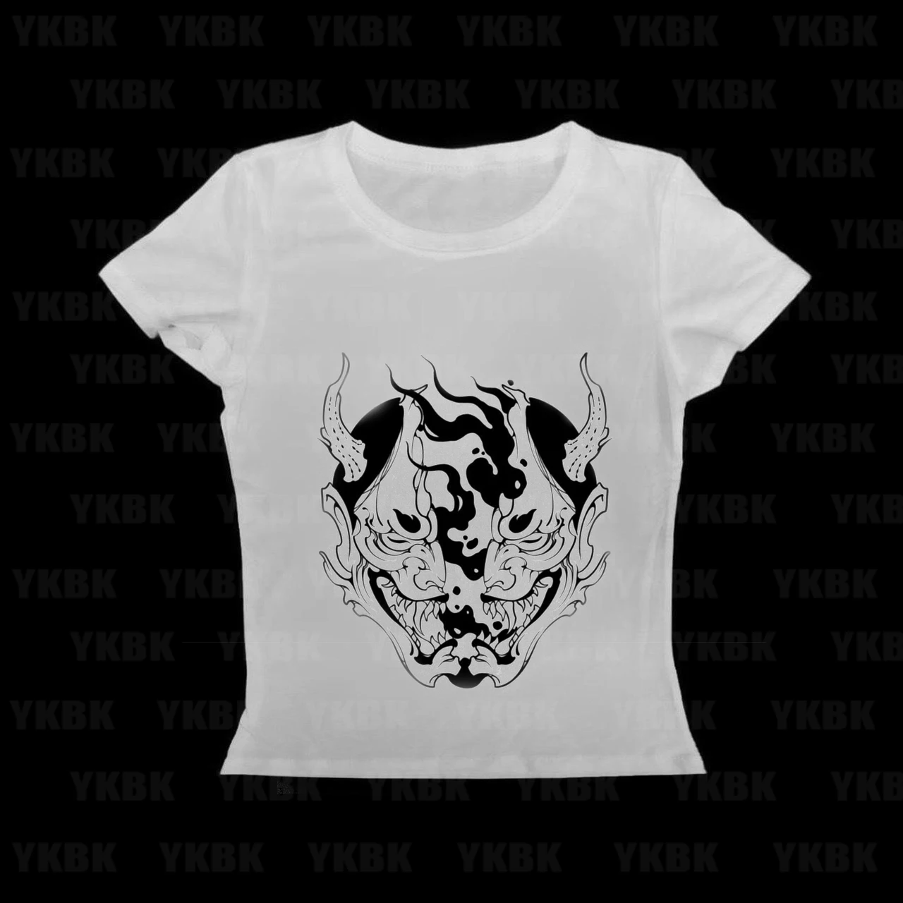 フィットキュートスタイルガール原宿服女性猫クロップトップヴィンテージベビードールかわいいコケット夏美的服半袖