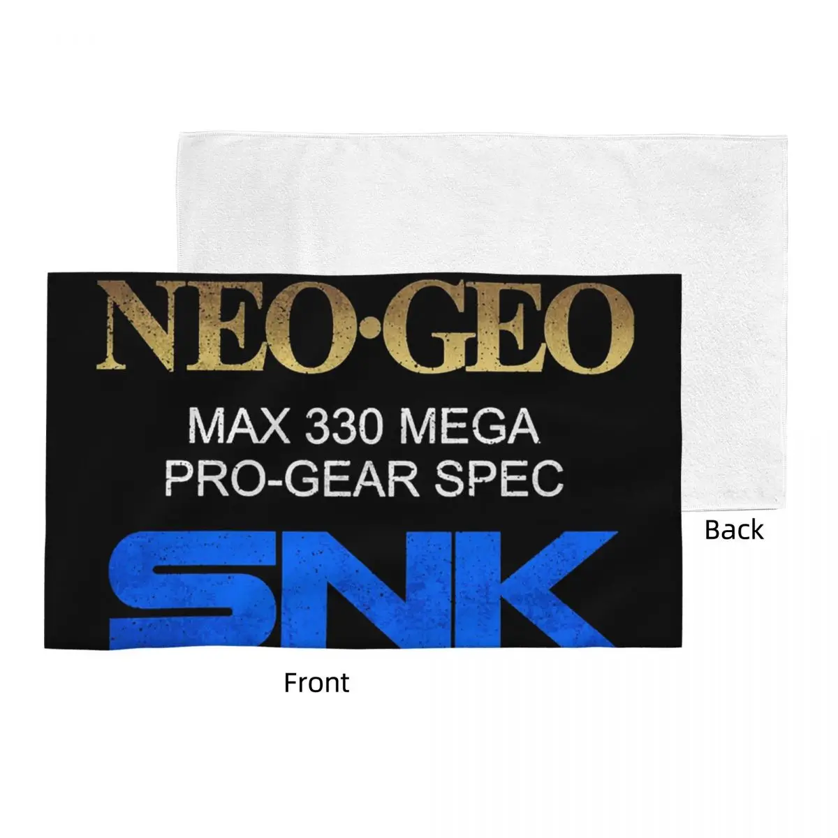 Custom Neo Geo Pro Gear Spec Gold Retro Design Soft Face Towel Quick Dry Pool Bath Cotton Towels Breathable