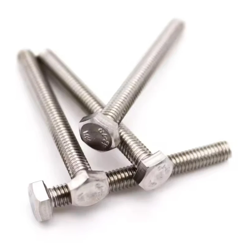

M20 M22 M24 M27 304 Stainless Steel External Hex Screw Outer Hexagon Head Bolt