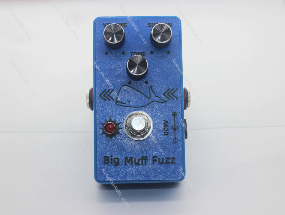 Imagem -05 - Handmade Guitarra Efetor Grande Muff Replica Fuzzy Distorção Stompbox Fuzz Circuit Board Diy