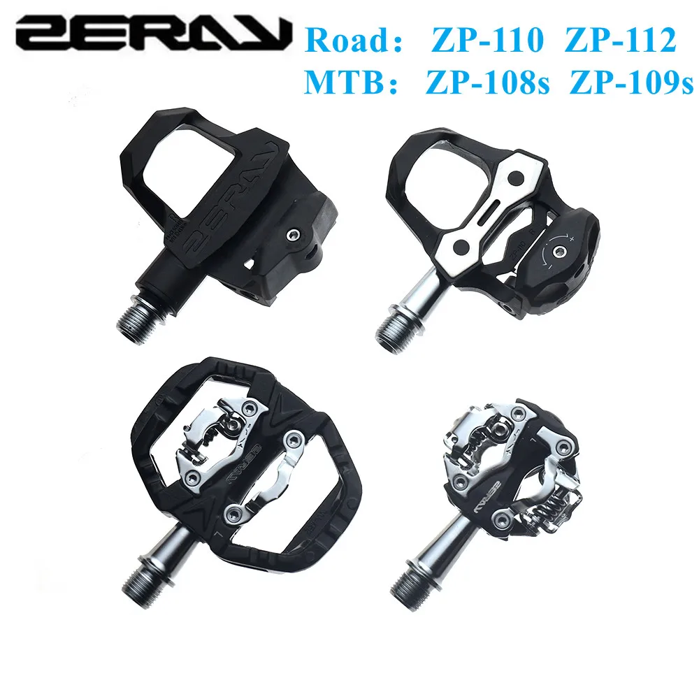 

ZERAY ZP-109s ZP-110 Road Bike MTB Clipless Pedals Suitable for SPD/Keo self-locking professional bicycle pedals Cycling Parts