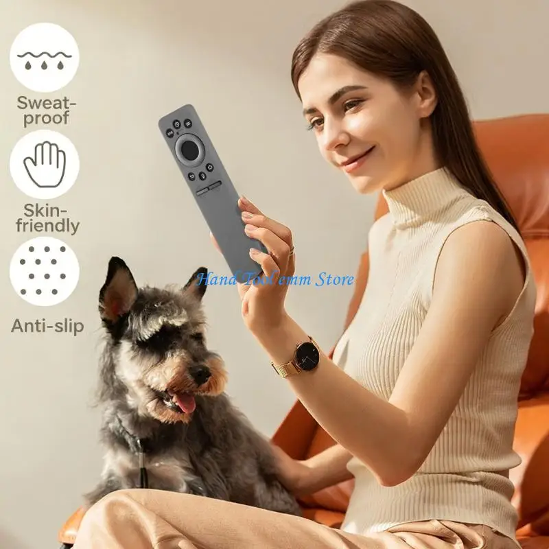

H37F Customizable Remote Protector Case For HTR-C50/C60 Models Antislip Sleeve Cover