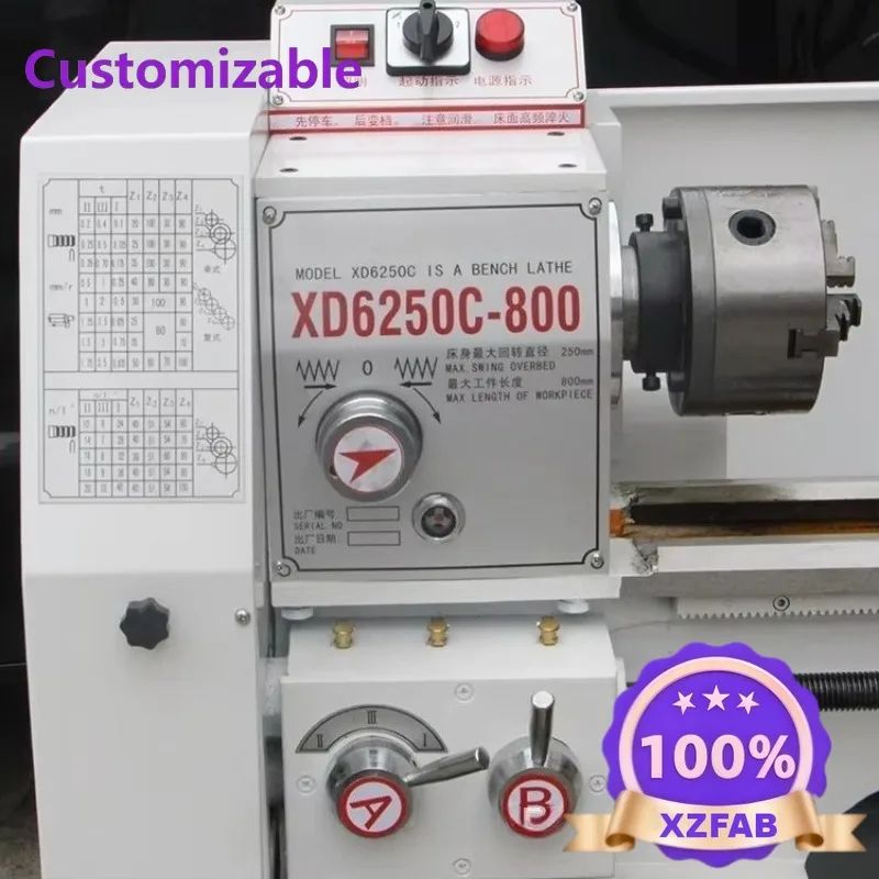Factory Direct 2026 Mini Bench Lathe Brushless Motor High Power Metal Cutting Machine Tool Industrial Grade Precision Processing