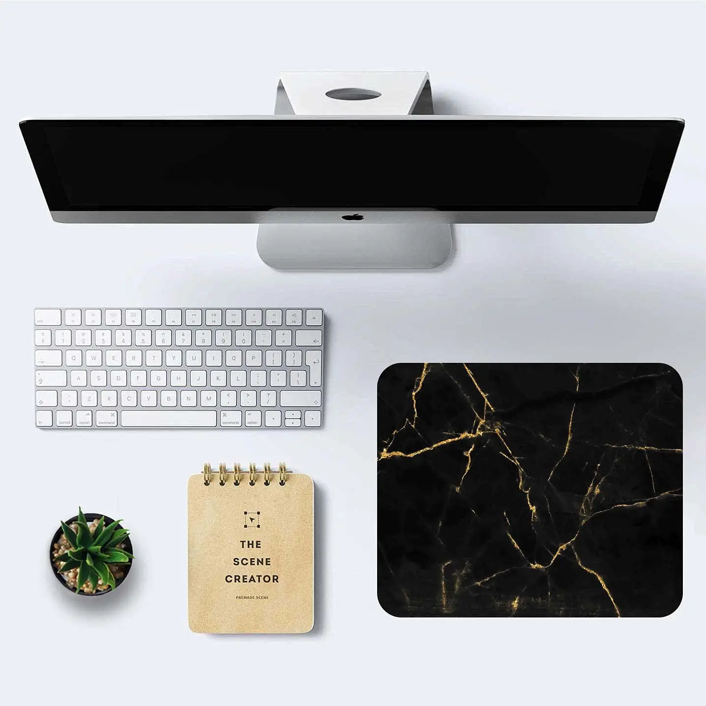 Hot-Selling Retro Marbles Printing Square Mouse Pads Comfortable Gaming Mousepad Mouse Mat Keyboard Mats Desk Pad 22x18cm