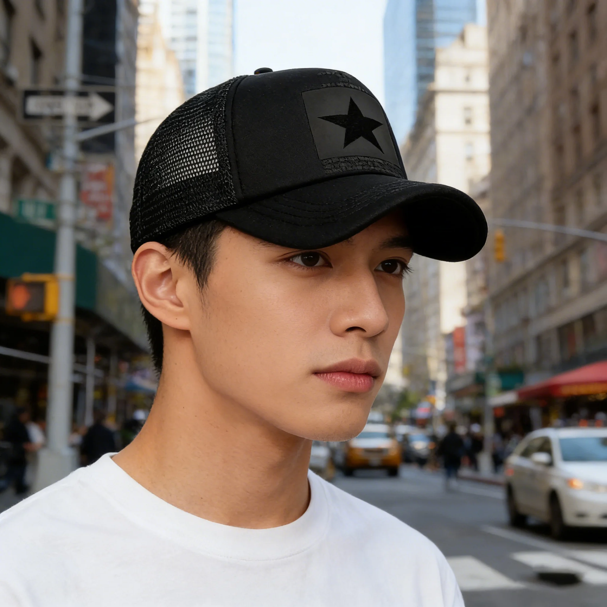 Fashion Summer Baseball Cap Snapback Mesh Trucker Hats Hip H