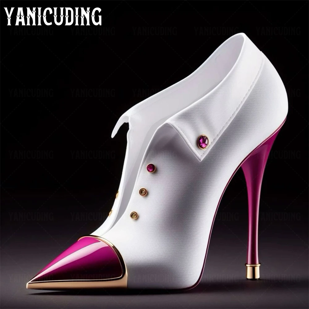 

Острые рубашки на шпильке, пикантные дизайнерские туфли на высоком каблуке, элегантная обувь ручной работы для банкета, новинка, рубашка с лацканами, женские туфли на высоком каблуке