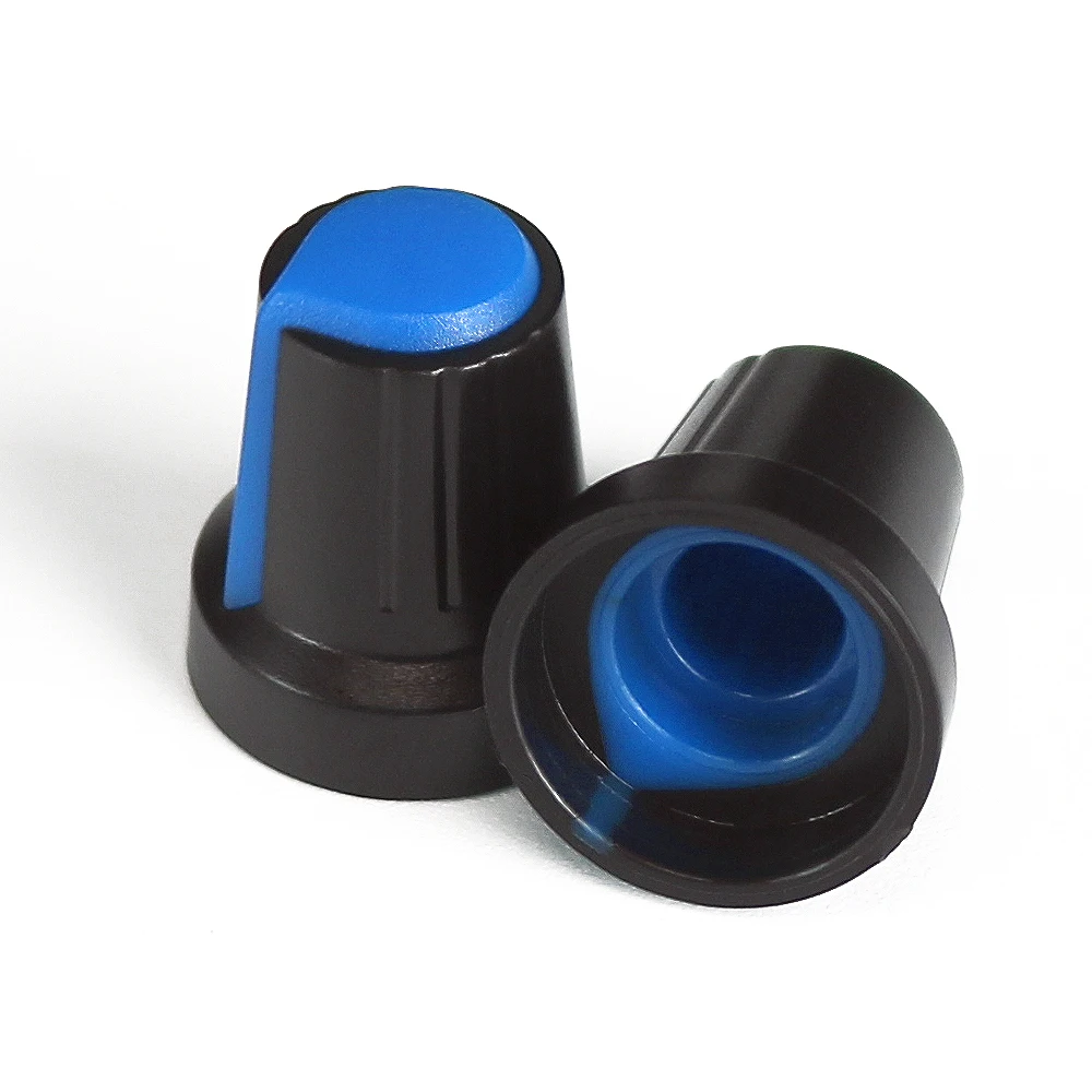 5 قطعة WH148 الجهد التبديل مقبض الباب غطاء AG2 15*17 مللي متر الأزرق البلاستيك المقابض البرقوق مقبض عدة