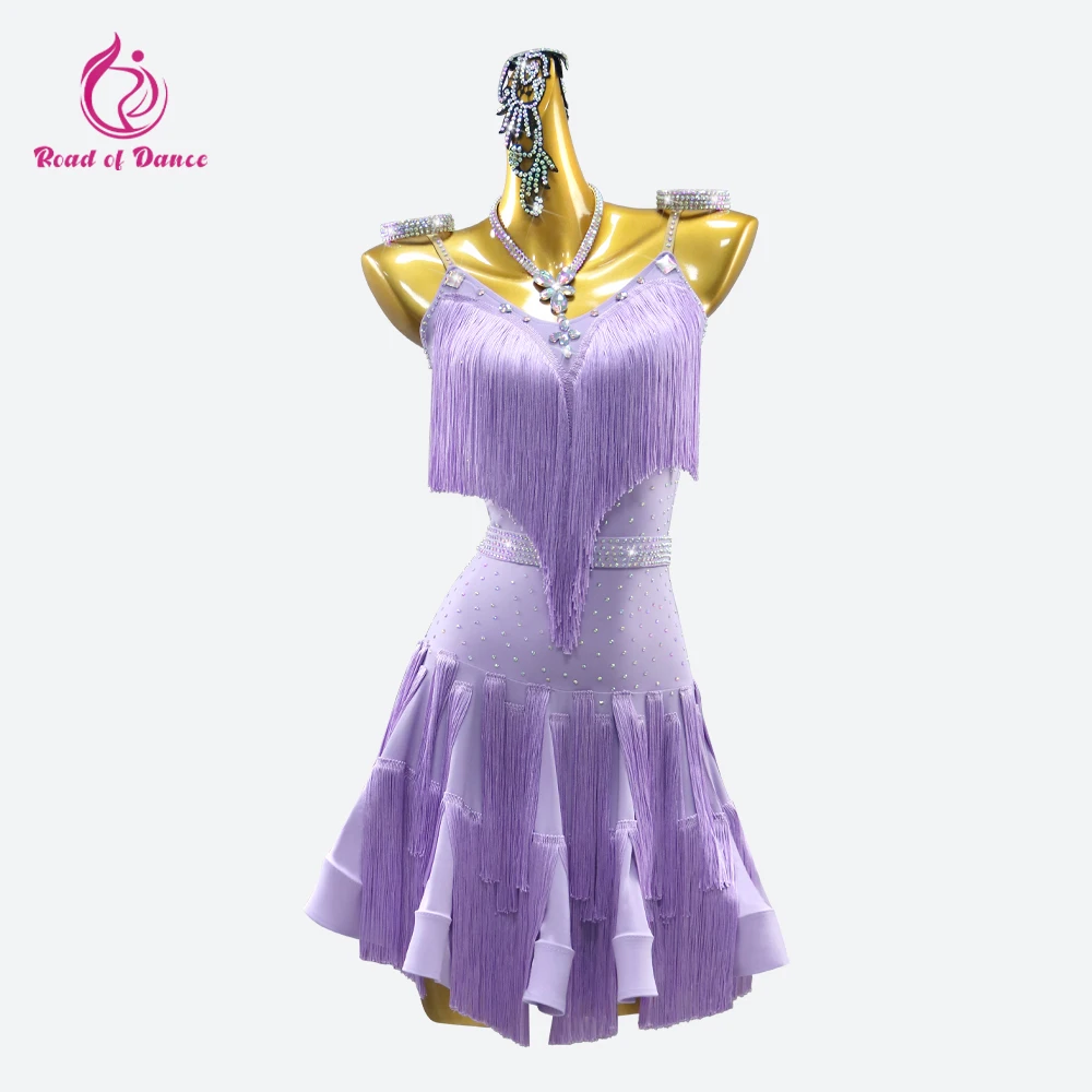 Dress For Dancing 2026 Latin Dance Parties Wear Costumes Ballroom Clothes Sexy Skirt Girls Prom Stage Jumpsuit Sports Match Suit