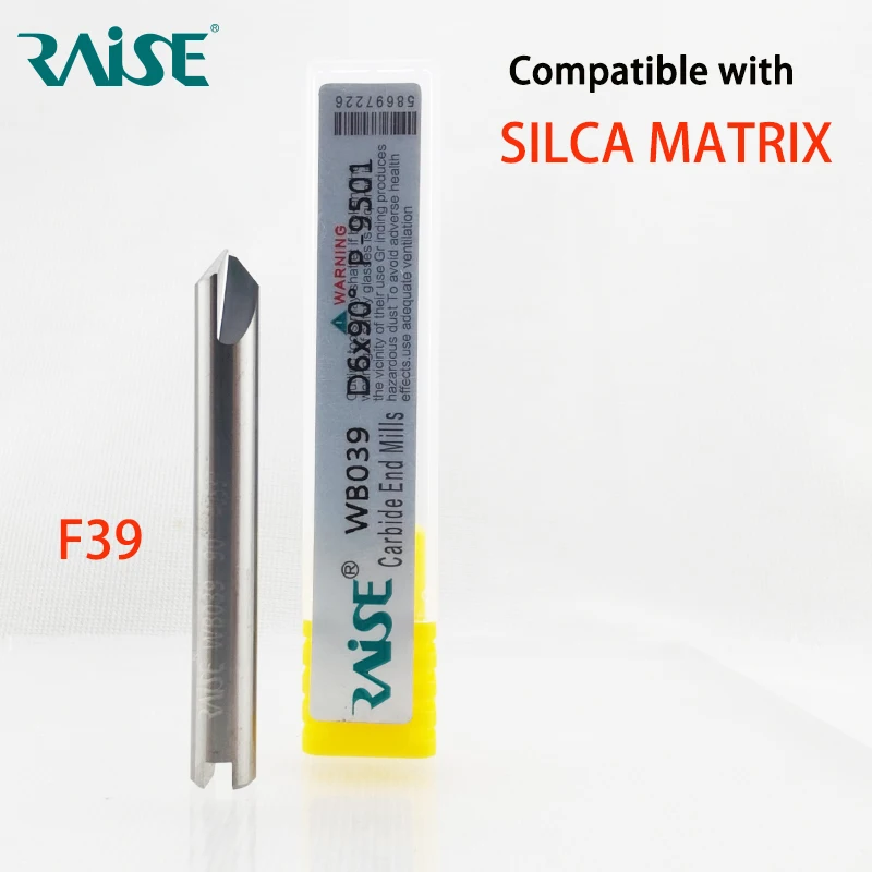 

Фреза RAISE F39, совместимая с станком для нарезки ключей SILCA Matrix