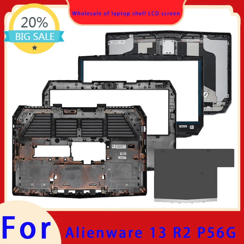 Suitable for Alienware 13 R2 P56G series laptops LCD screen top cover screen frame palm support bottom shell hinge ABCDE Cover