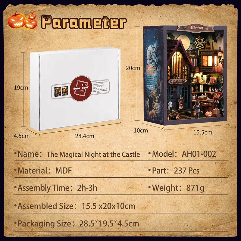 ชุดบ้านไม้จิ๋วแบบประกอบเอง วัสดุปลอดภัยสำหรับเด็ก ของเล่นตัวต่อเสริมพัฒนาการ