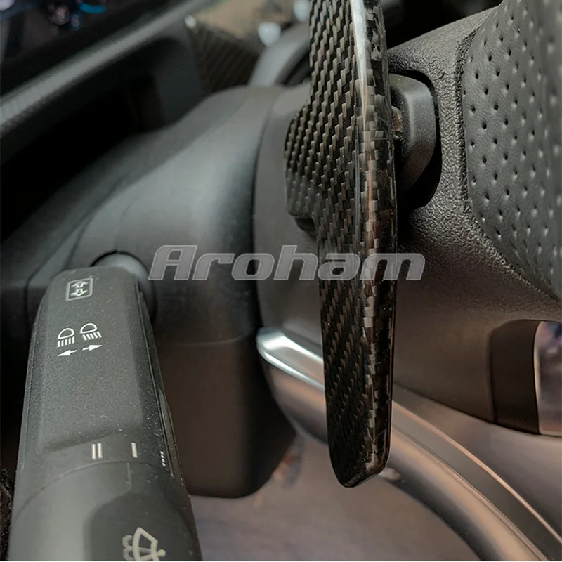 Car Steering Wheel Carbon Fiber Shift Paddle Extended Version For Mercedes-benz Glc200l Cla260 Gla220 Cls Gls W205 W213