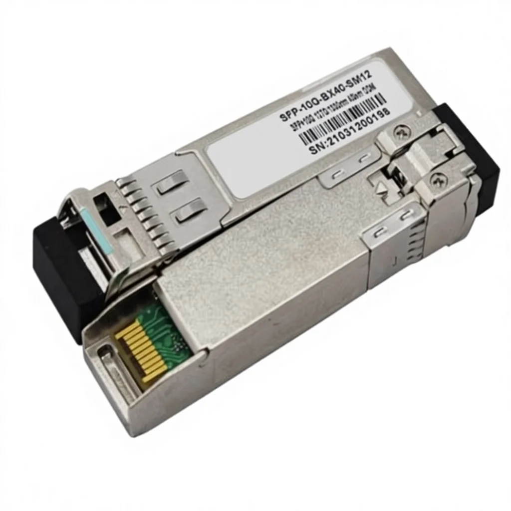 100km 10Gb/s  SFP+ Transceiver Duplex LC, +3.3V, 1550nm CML&APD SFP+ Dual Fiber Single Model  for Network Fiber Optical Module