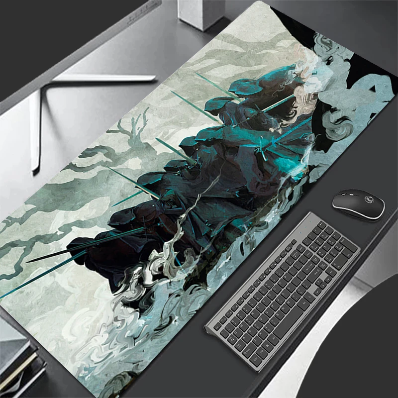 Gamer Mouse Pad L-Lords of the R-Ringes Large Laptop Table Mat Large Mousepad Keyboard Office Anime Deskmat PC Gaming Mouse Mat