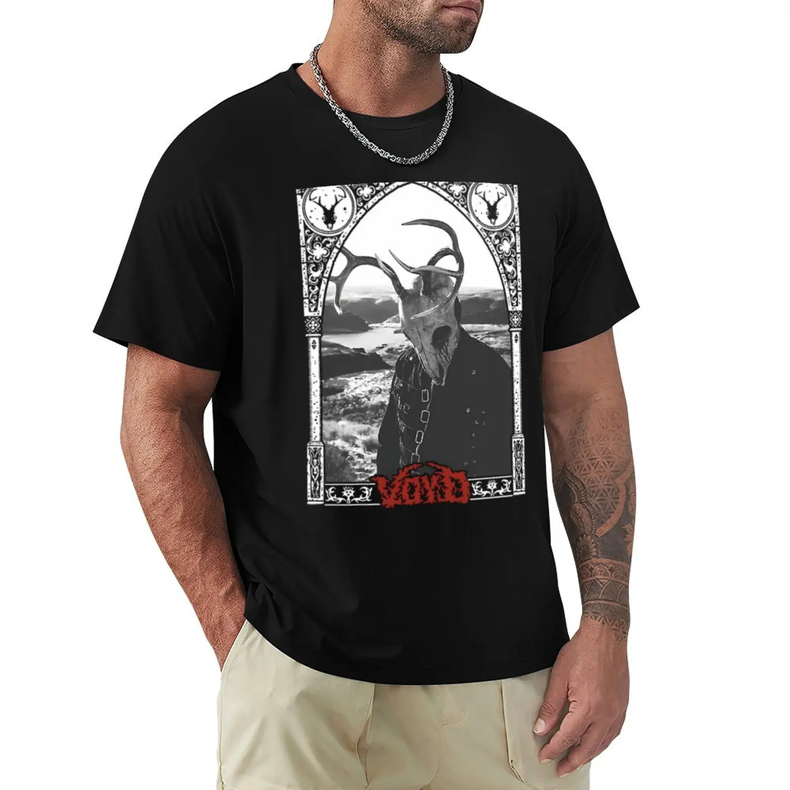 Death Mmm-Erch Svdden Voyd Stag for T-Shirt summer clothes shirts graphic mens t shirts top quality