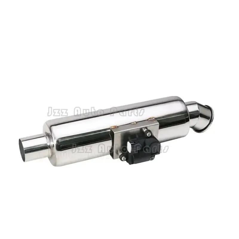 

Motorcycle Electronic Butterfly Valve 2" Inlet 4" Body Stainless Steel Universal Car Exhaust System Rear Muffler
