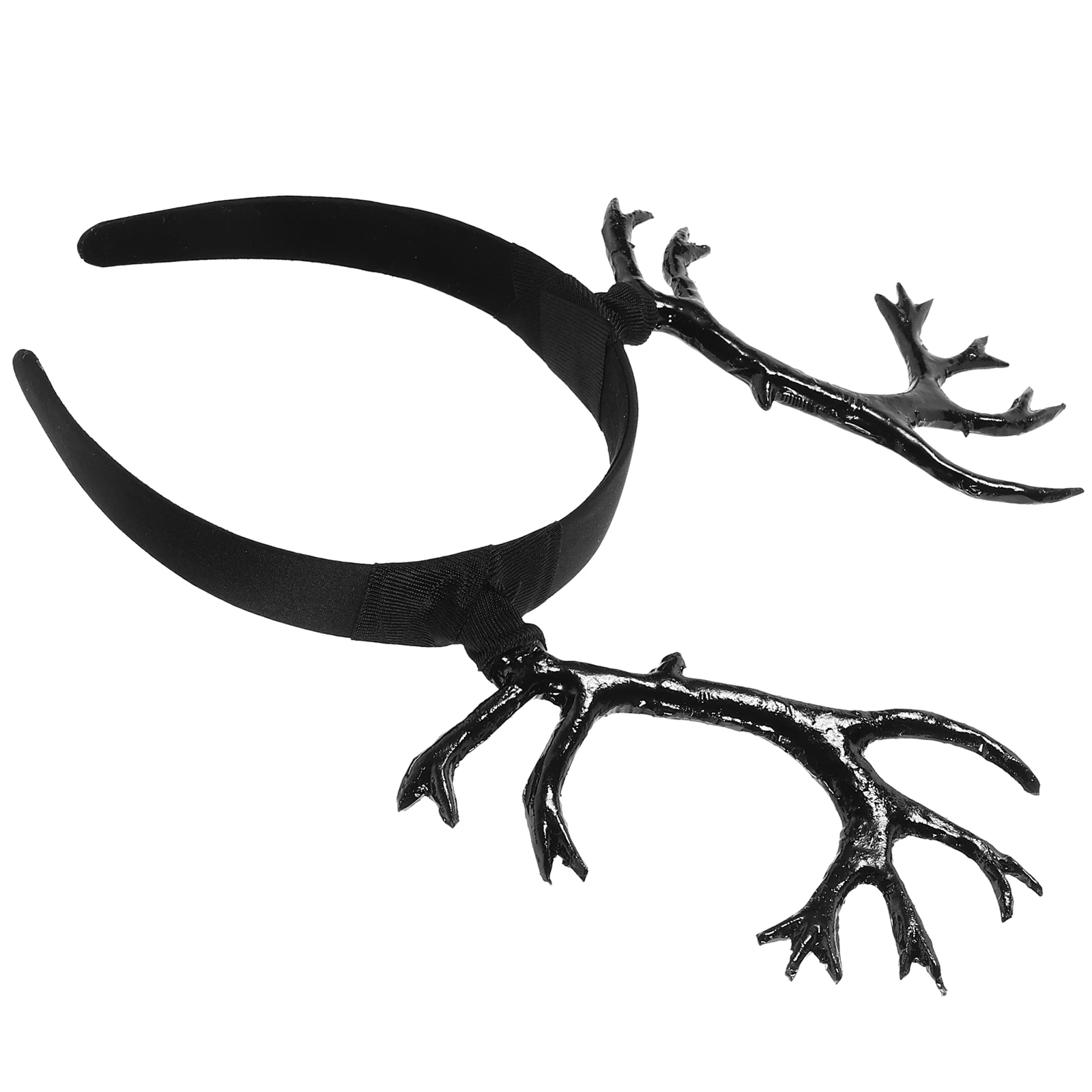 

Праздничная повязка на голову из смолы с рогами, повязка для волос с рогом для женщин и мужчин, костюм для Хэллоуина, Рождественской вечеринки, легкий, прочный, забавный фестиваль