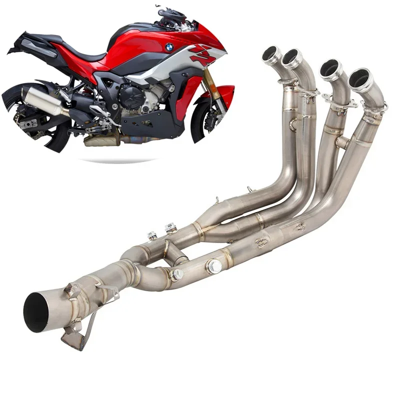 For BMW S1000XR 2020-2024 Exhaust System Motorcycle Header Link Pipe Slip On Stock Muffler Escape Titanium Alloy Stainless Steel