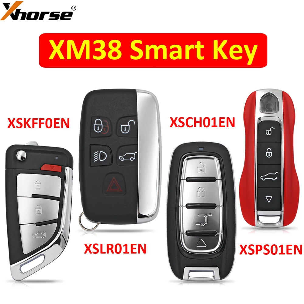 Xhorse XM38 XS Series VVDI Universal Smart Key XSPS01EN XSLR01EN XSCH01EN XSKFF0EN For Toyota for Land Rover for VVDI Key Tool