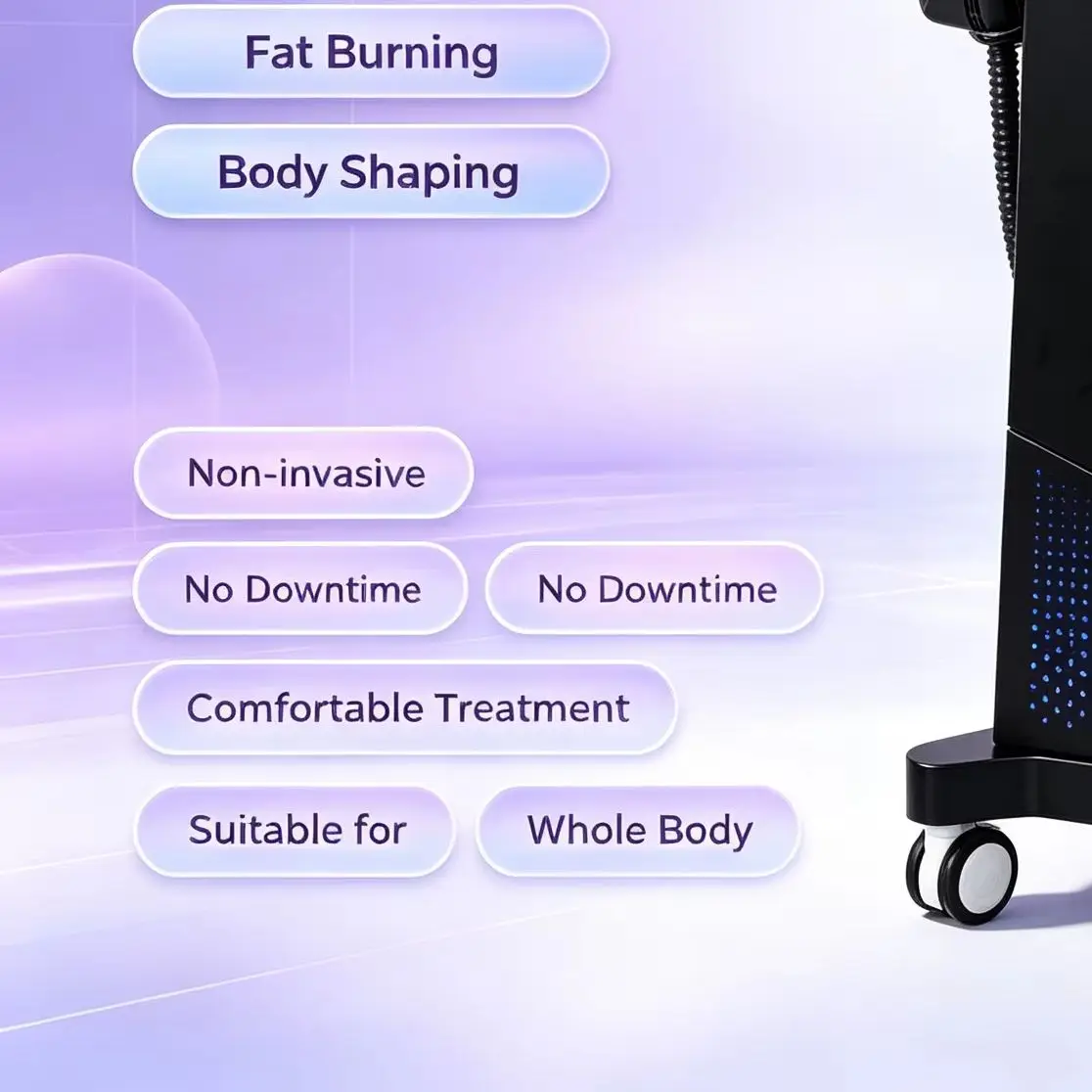 Myoslim EMSZERO PRO 6500W NEO HI-EMT Machine 5 Handles 8 Languages Muscle Building Butt Lifting Salon Device
