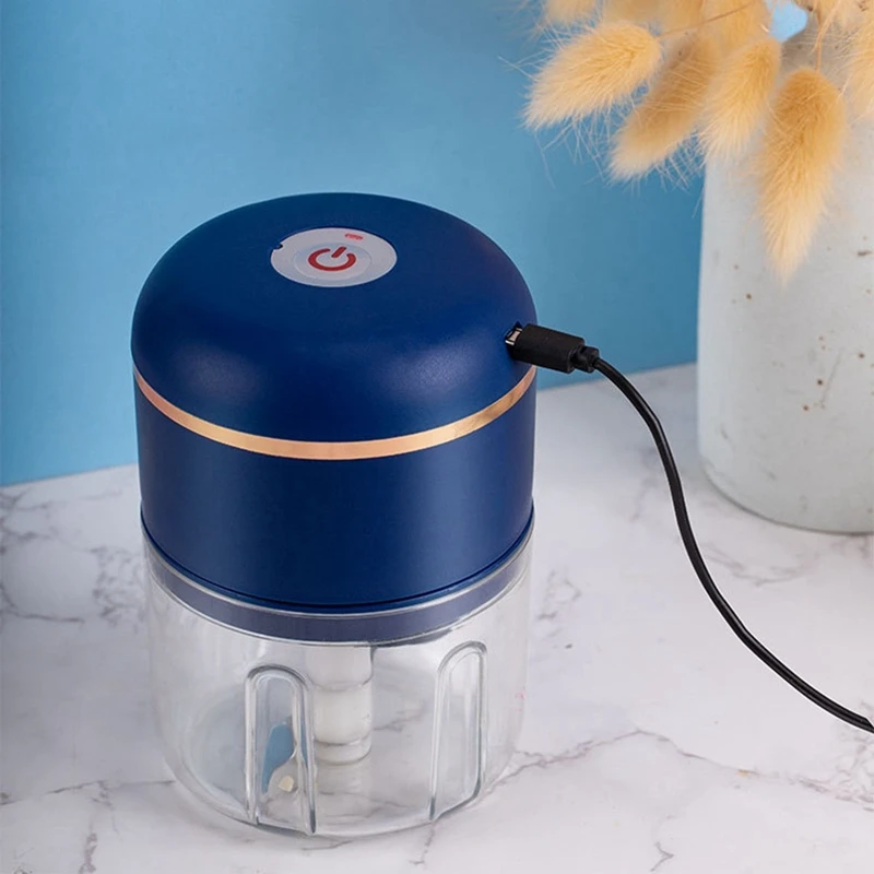 Hachoir à légumes électrique, presse-purée, hachoir à viande, chargeur USB, Mini Gar1995Pounder