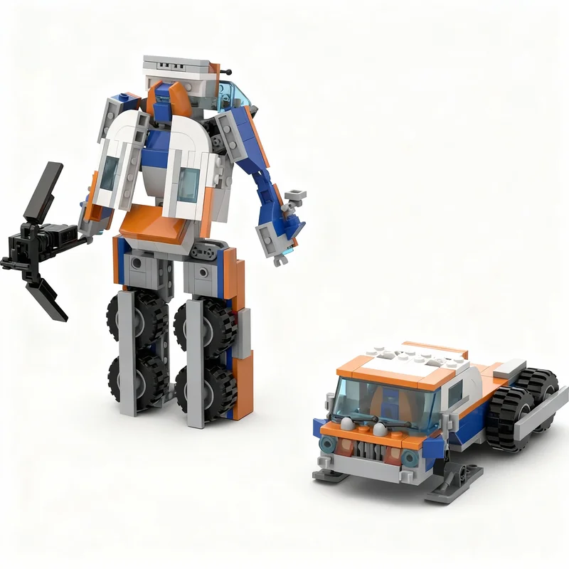 251 szt. MOC Transformer - Mod – Art Craft Ideas For Christmas recenzja i cena