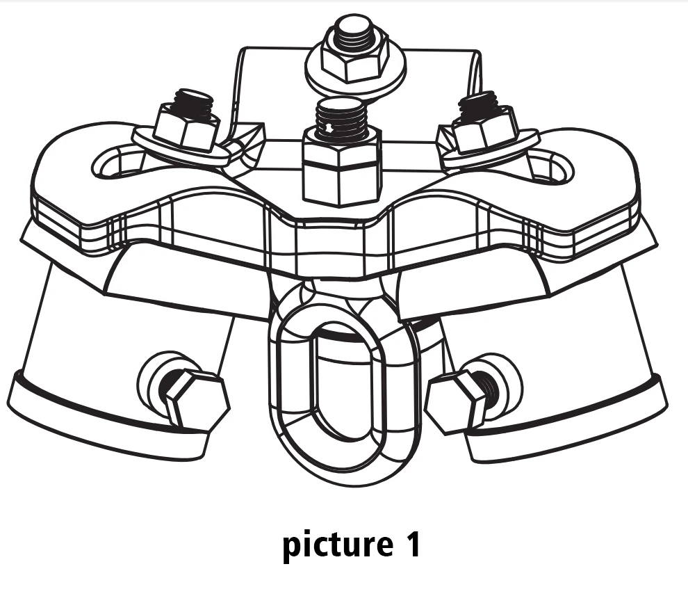 1 ton Ball Head Lifting Tripod with the Characteristics of Small Size, Light Weight