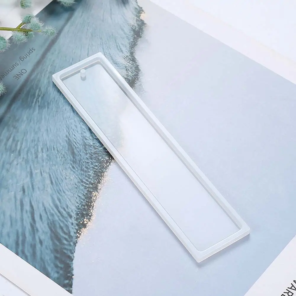 Handmade 1 PCS Transparent Silicone DIY Equipments Bookmark Mold Mould Making Jewelry Tools