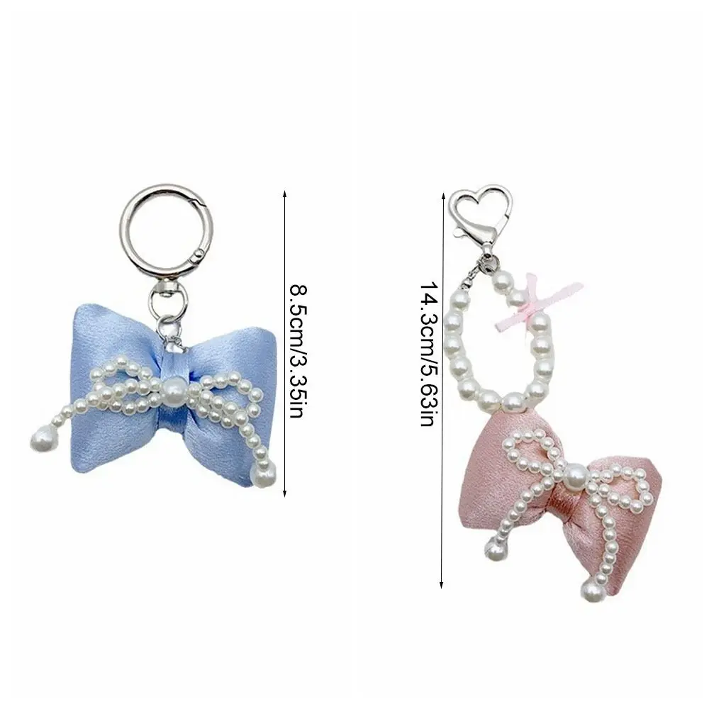 Balletcoce Parel Boog Sleutelhanger Hart Sleutelhangers Sleutelhanger Strik Hanger Hanger Telefoon Bedels Hanger Sieraden Strik Telefoon Kettingen